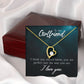 To My Girlfriend I Think You Should Know Forever Necklace w Message Card-Express Your Love Gifts