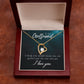 To My Girlfriend I Think You Should Know Forever Necklace w Message Card-Express Your Love Gifts
