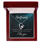 To My Girlfriend I Think You Should Know Forever Necklace w Message Card-Express Your Love Gifts