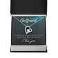 To My Girlfriend I Think You Should Know Forever Necklace w Message Card-Express Your Love Gifts