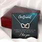 To My Girlfriend I Think You Should Know Inseparable Necklace-Express Your Love Gifts