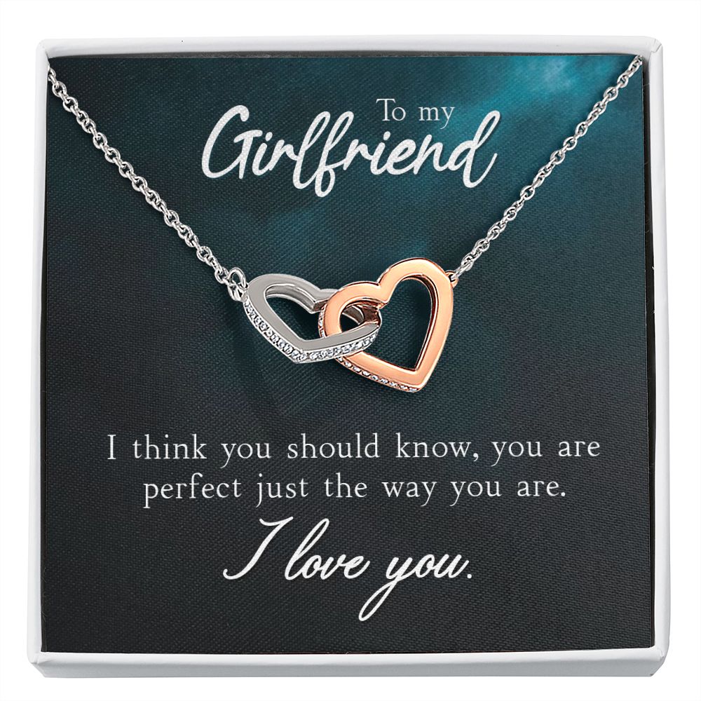 To My Girlfriend I Think You Should Know Inseparable Necklace-Express Your Love Gifts