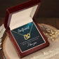 To My Girlfriend I Think You Should Know Inseparable Necklace-Express Your Love Gifts