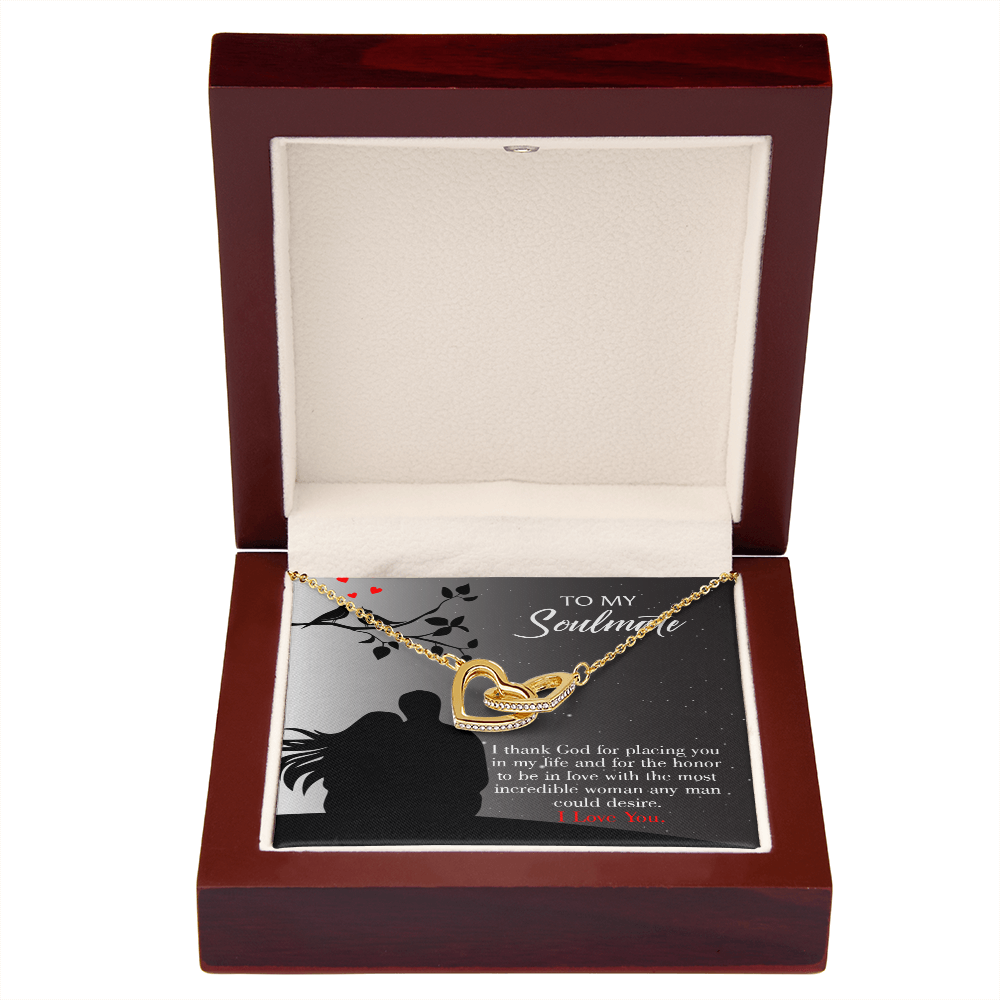 To My Girlfriend Incredible Woman Inseparable Necklace-Express Your Love Gifts