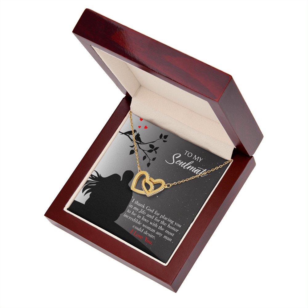 To My Girlfriend Incredible Woman Inseparable Necklace-Express Your Love Gifts