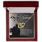 To My Girlfriend Incredible Woman Inseparable Necklace-Express Your Love Gifts