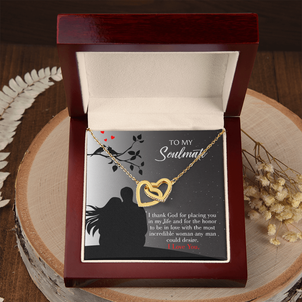 To My Girlfriend Incredible Woman Inseparable Necklace-Express Your Love Gifts