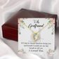To My Girlfriend Last Breath Forever Necklace w Message Card-Express Your Love Gifts