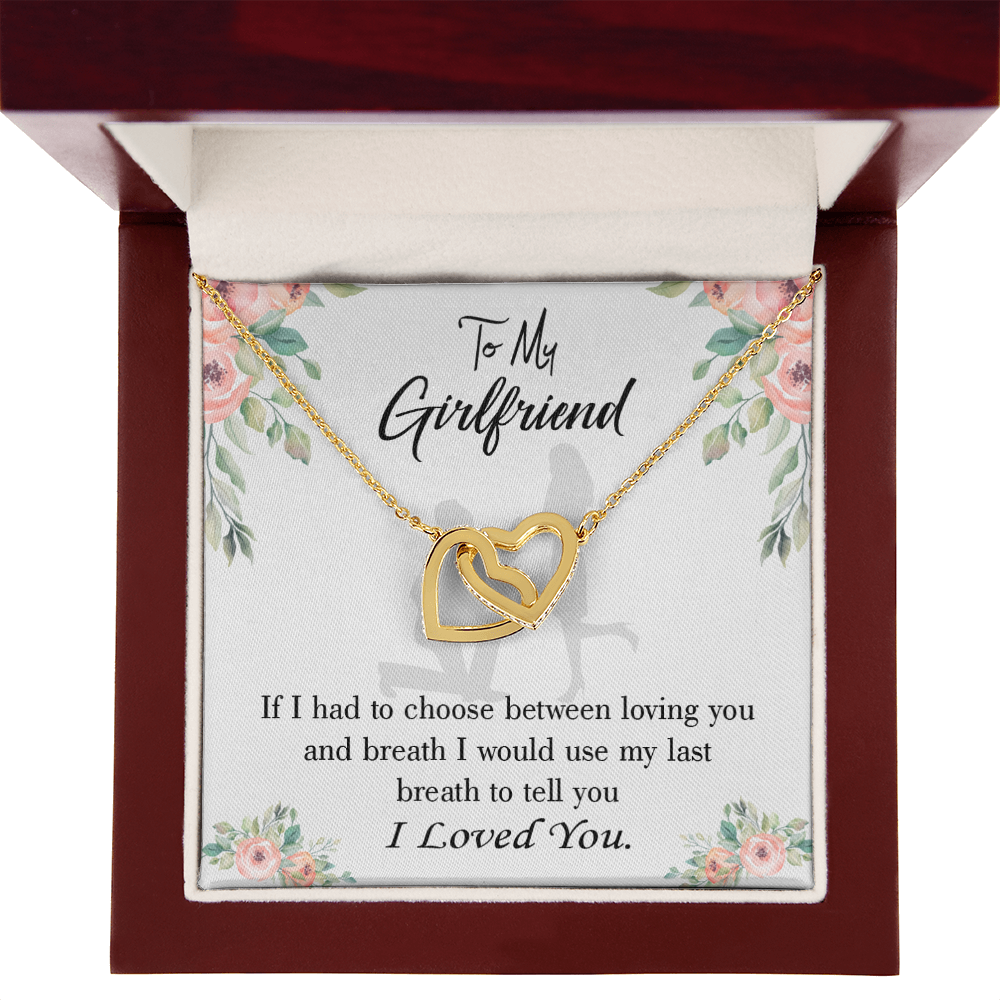 To My Girlfriend Last Breath Inseparable Necklace-Express Your Love Gifts