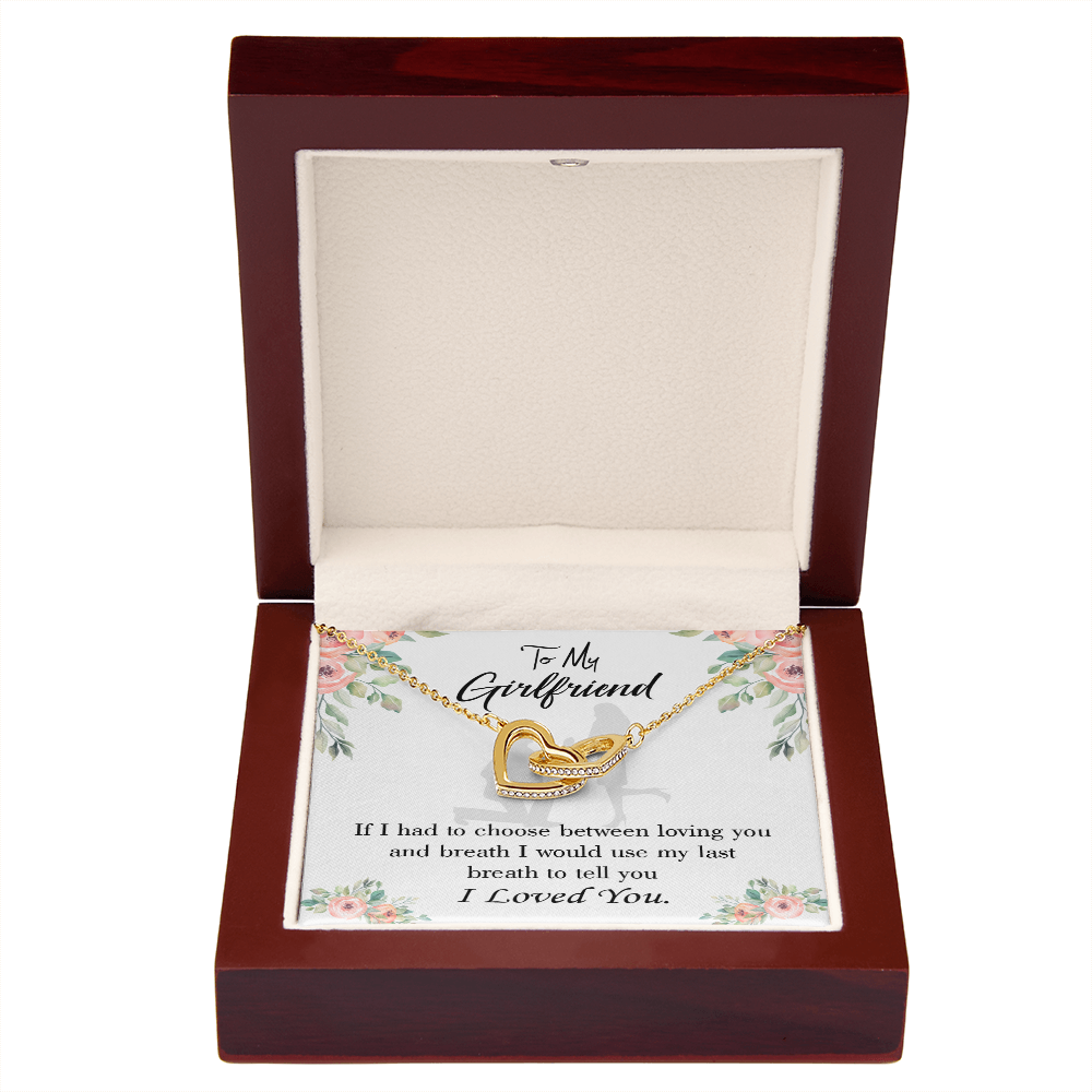 To My Girlfriend Last Breath Inseparable Necklace-Express Your Love Gifts