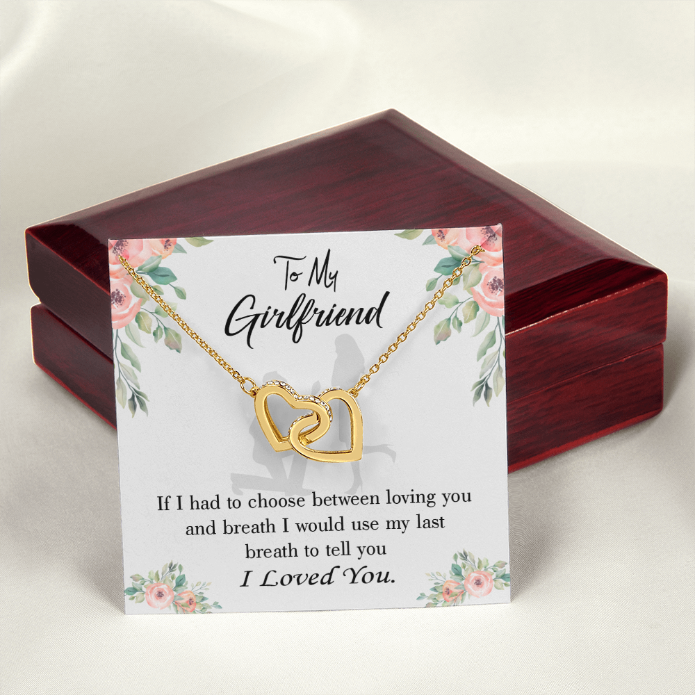To My Girlfriend Last Breath Inseparable Necklace-Express Your Love Gifts