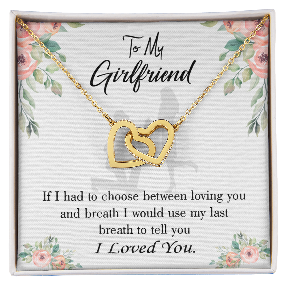 To My Girlfriend Last Breath Inseparable Necklace-Express Your Love Gifts