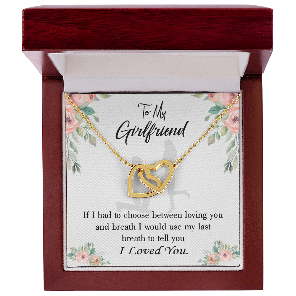 To My Girlfriend Last Breath Inseparable Necklace-Express Your Love Gifts