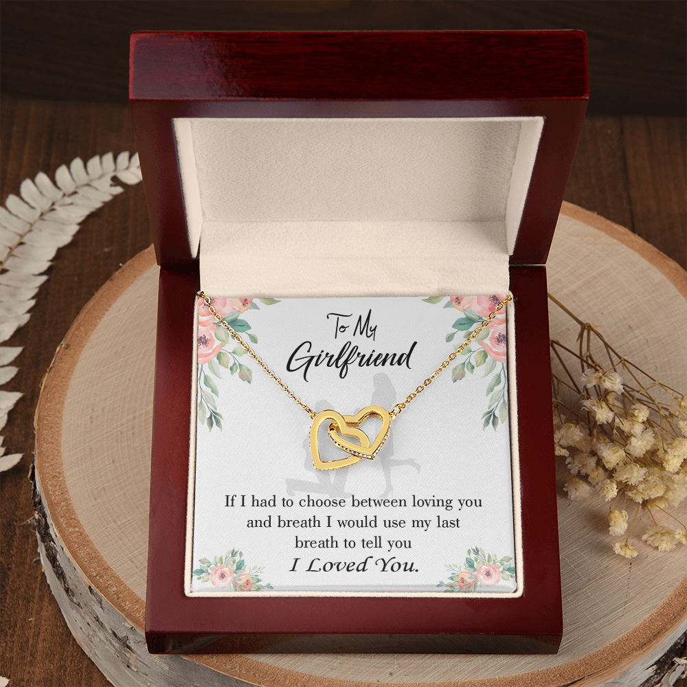 To My Girlfriend Last Breath Inseparable Necklace-Express Your Love Gifts