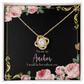 To My Girlfriend Lost Without You Infinity Knot Necklace Message Card-Express Your Love Gifts