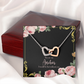 To My Girlfriend Lost Without You Inseparable Necklace-Express Your Love Gifts
