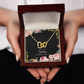 To My Girlfriend Lost Without You Inseparable Necklace-Express Your Love Gifts