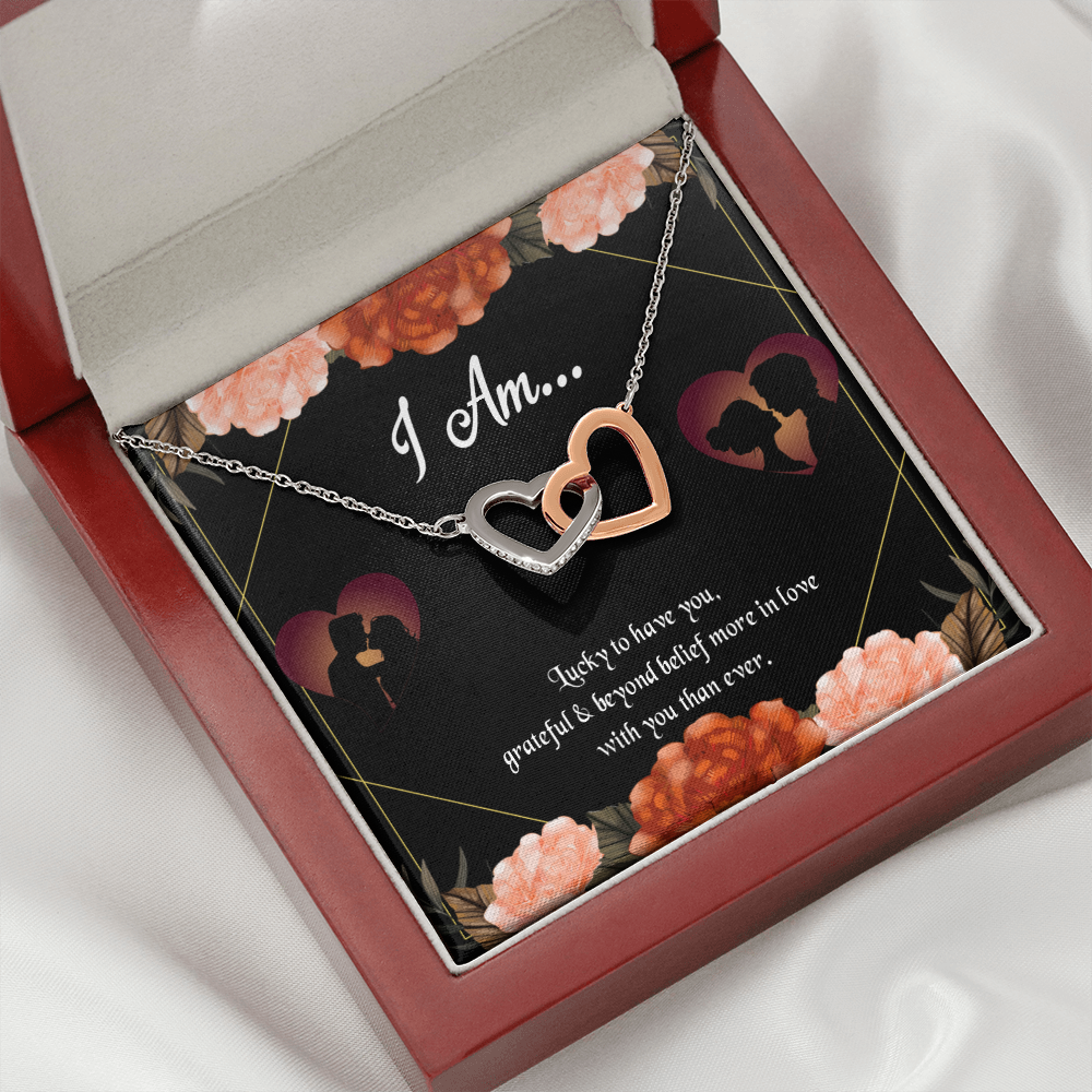 To My Girlfriend Love Gift I Am Inseparable Necklace-Express Your Love Gifts