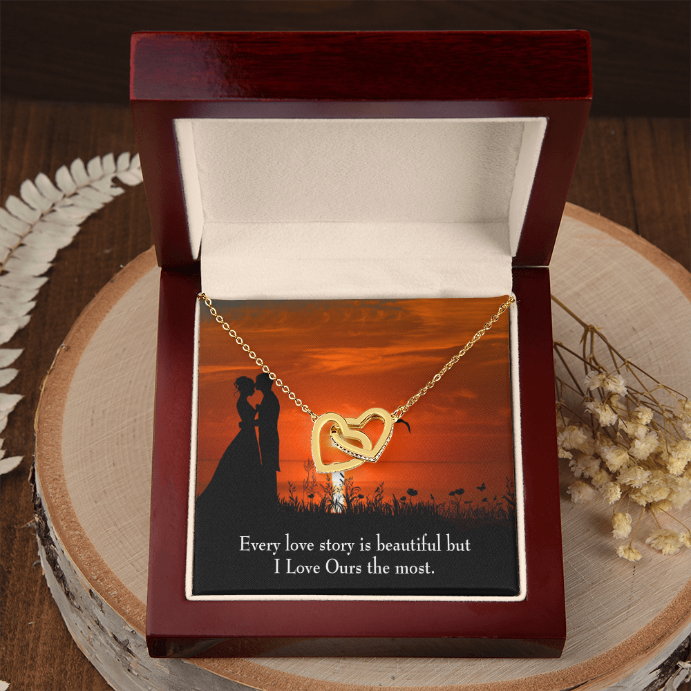 To My Girlfriend Love Our Story Inseparable Necklace-Express Your Love Gifts