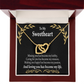 To My Girlfriend Loving You Inseparable Necklace-Express Your Love Gifts