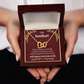 To My Girlfriend Making You Happy Become My Passion Inseparable Necklace-Express Your Love Gifts