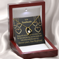 To My Girlfriend More Fun With You Forever Necklace w Message Card-Express Your Love Gifts