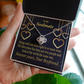 To My Girlfriend More Fun With You Infinity Knot Necklace Message Card-Express Your Love Gifts