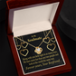 To My Girlfriend More Fun With You Infinity Knot Necklace Message Card-Express Your Love Gifts
