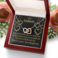 To My Girlfriend More Fun With You Inseparable Necklace-Express Your Love Gifts
