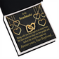 To My Girlfriend More Fun With You Inseparable Necklace-Express Your Love Gifts