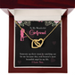 To My Girlfriend Most Beautiful Angel Inseparable Necklace-Express Your Love Gifts