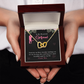 To My Girlfriend Most Beautiful Angel Inseparable Necklace-Express Your Love Gifts
