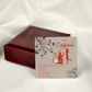 To My Girlfriend My Inspiration Alluring Ribbon Necklace Message Card-Express Your Love Gifts