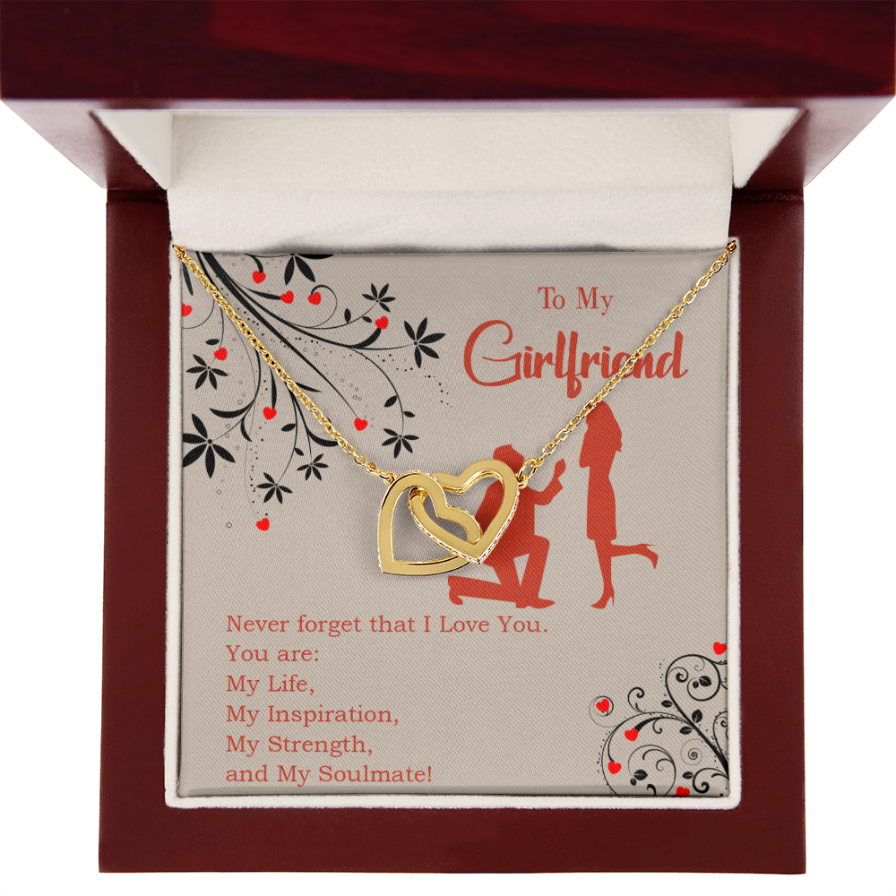 To My Girlfriend My Inspiration Inseparable Necklace-Express Your Love Gifts