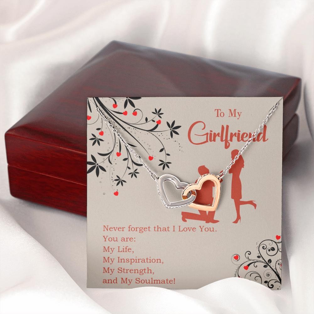 To My Girlfriend My Inspiration Inseparable Necklace-Express Your Love Gifts