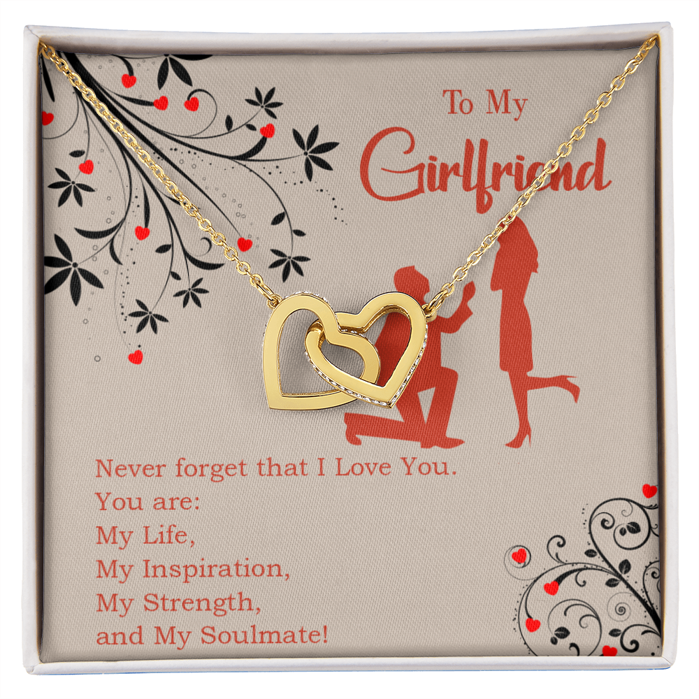 To My Girlfriend My Inspiration Inseparable Necklace-Express Your Love Gifts