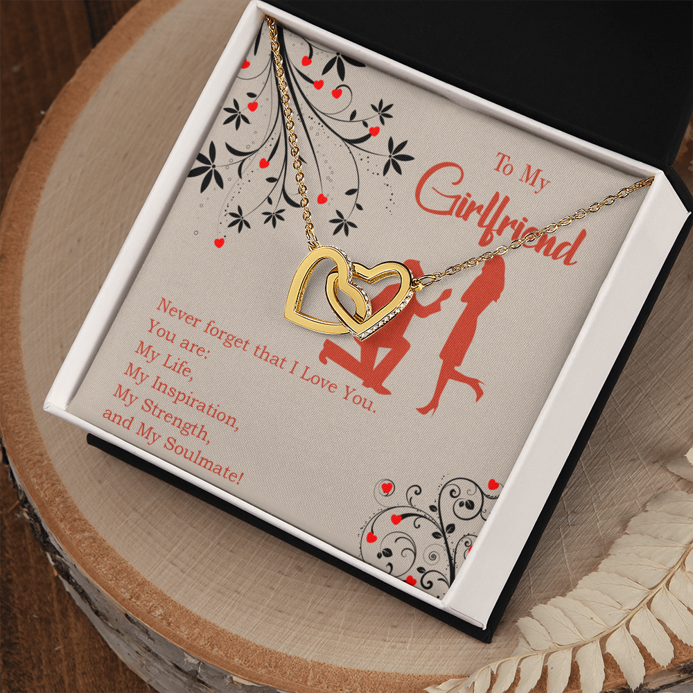 To My Girlfriend My Inspiration Inseparable Necklace-Express Your Love Gifts