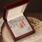 To My Girlfriend My Inspiration Inseparable Necklace-Express Your Love Gifts