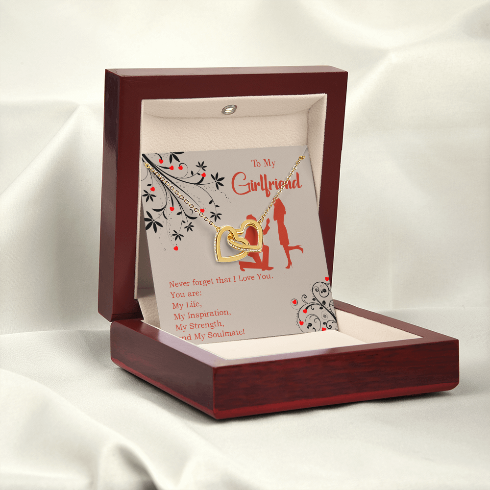 To My Girlfriend My Inspiration Inseparable Necklace-Express Your Love Gifts