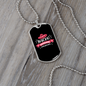 To My Girlfriend Nacho Average Girlfriend Necklace Stainless Steel or 18k Gold Dog Tag 24" Chain-Express Your Love Gifts