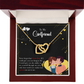 To My Girlfriend Never Forget Inseparable Necklace-Express Your Love Gifts