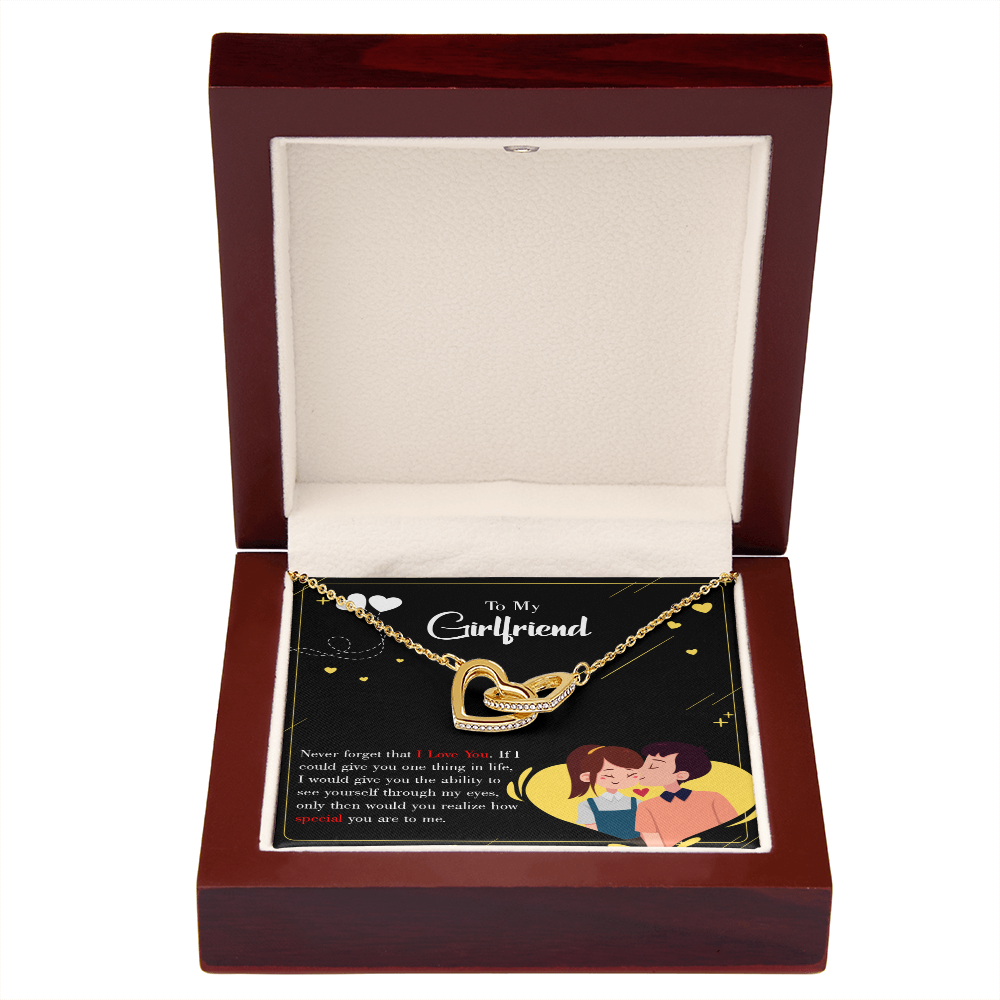 To My Girlfriend Never Forget Inseparable Necklace-Express Your Love Gifts