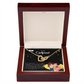 To My Girlfriend Never Forget Inseparable Necklace-Express Your Love Gifts