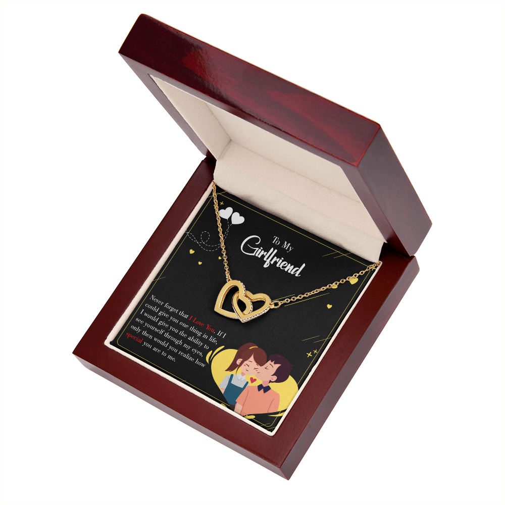 To My Girlfriend Never Forget Inseparable Necklace-Express Your Love Gifts