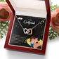 To My Girlfriend Never Forget Inseparable Necklace-Express Your Love Gifts
