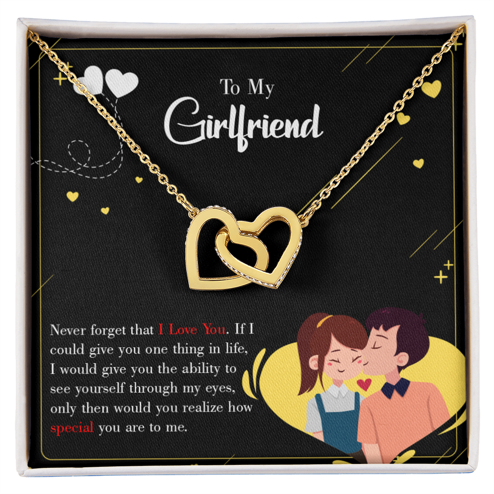 To My Girlfriend Never Forget Inseparable Necklace-Express Your Love Gifts