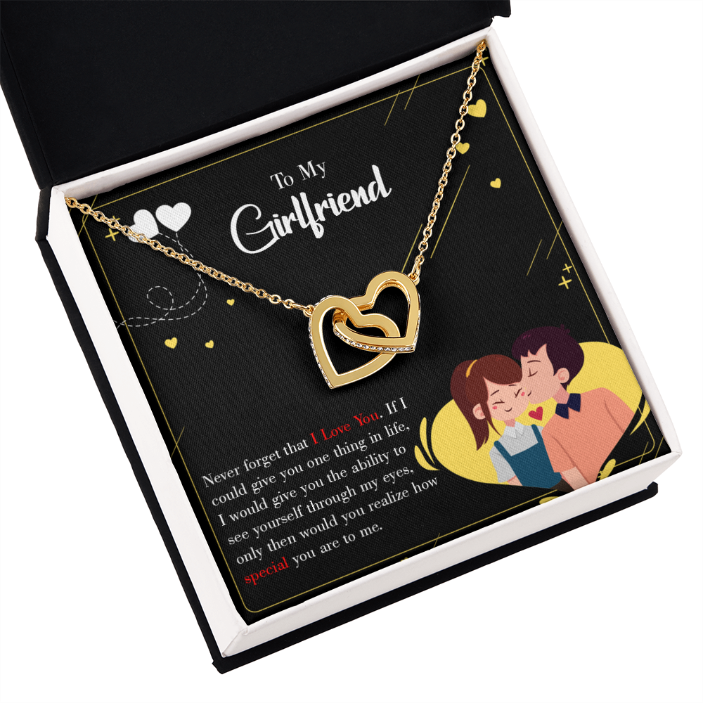 To My Girlfriend Never Forget Inseparable Necklace-Express Your Love Gifts