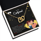 To My Girlfriend Never Forget Inseparable Necklace-Express Your Love Gifts