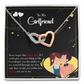 To My Girlfriend Never Forget Inseparable Necklace-Express Your Love Gifts