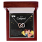 To My Girlfriend Never Forget Inseparable Necklace-Express Your Love Gifts